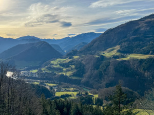 Ennstal Blick ins Tal