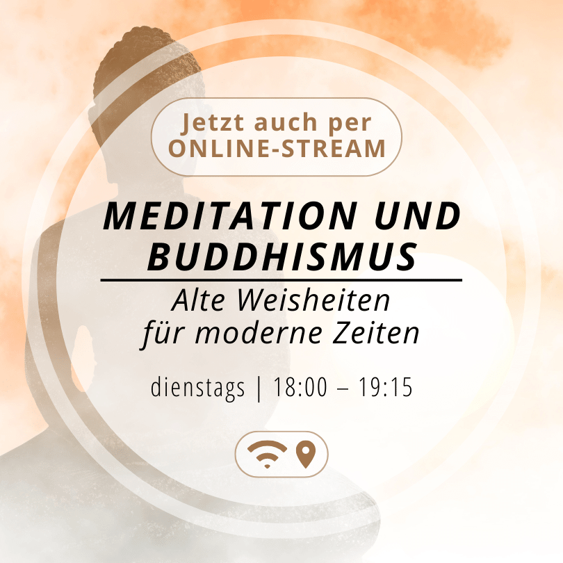 Banner Meditation und Buddhismus - Livestream