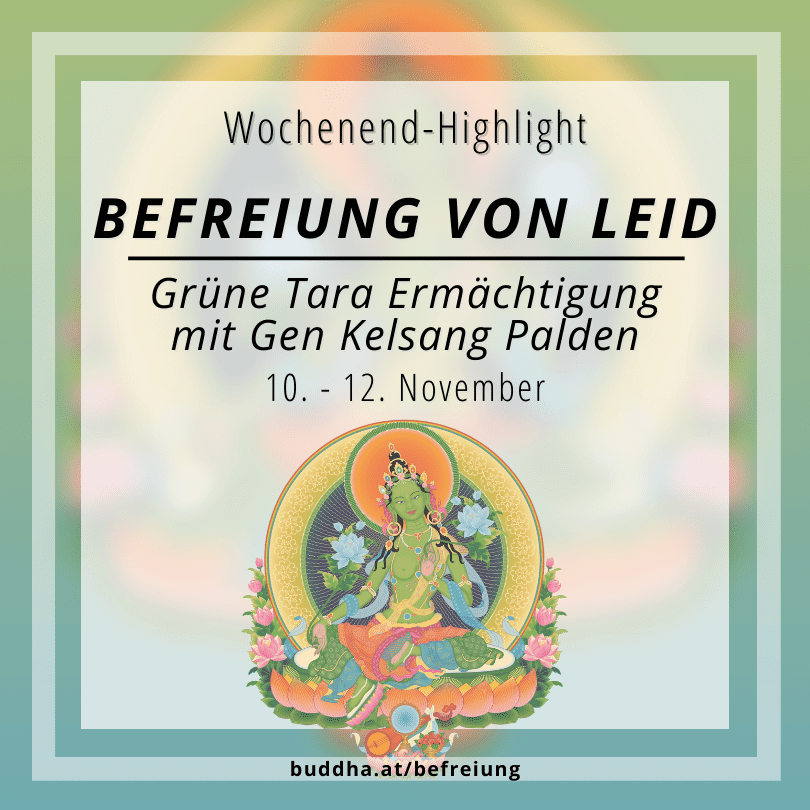 Banner Grüne Tara Retreat