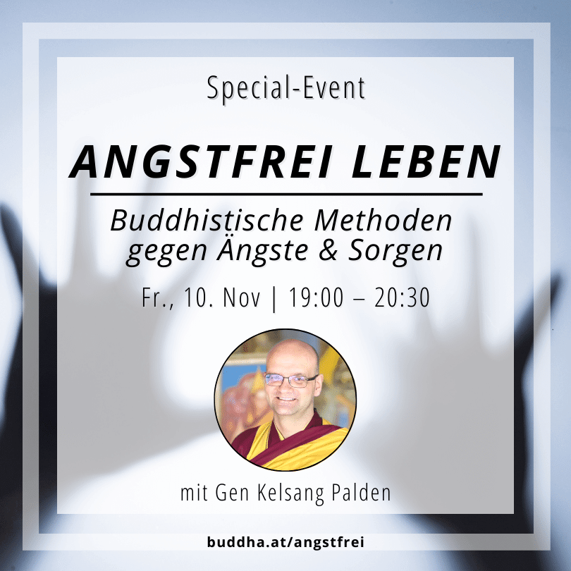 Banner Angstfrei leben Vortrag