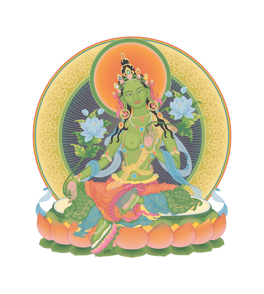 Buddha Grüne Tara