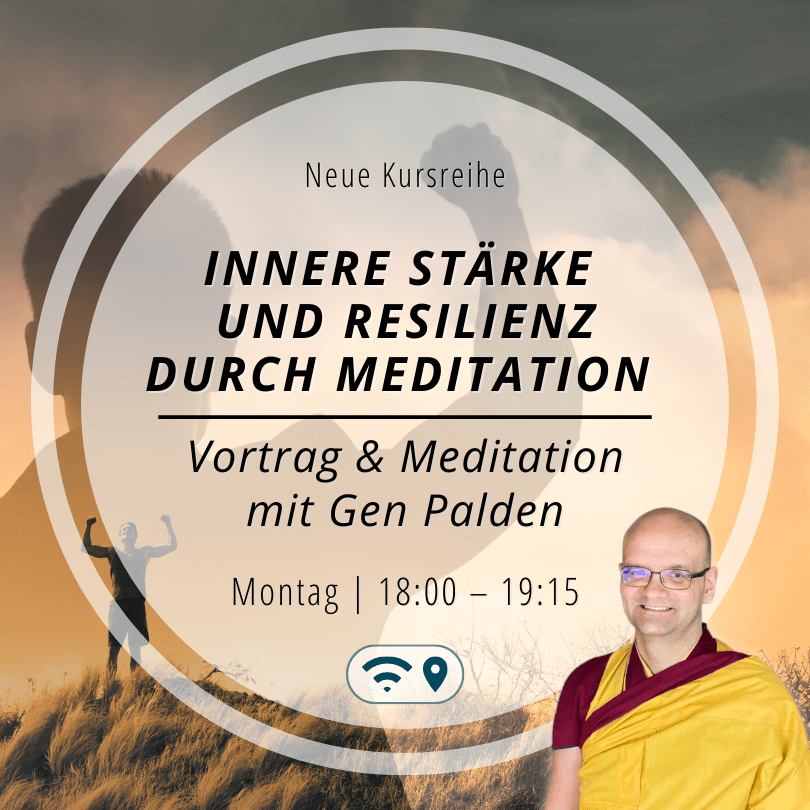 Innere Stärke durch Meditation Banner