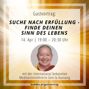 Finde deinen Sinn des Lebens - Banner