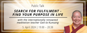 Search for fulfilment - find your purpose in life - Banner