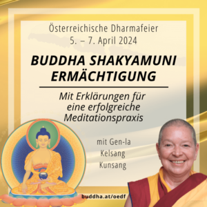 Buddha Shakyamuni Ermächtigung