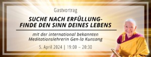Suche nach Erfüllung - Finde den Sinn deines Lebens - Vortrag