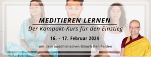 Meditieren lernen - Kompaktkurs
