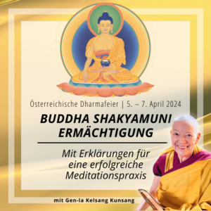 Buddha Shakyamuni Ermächtigung