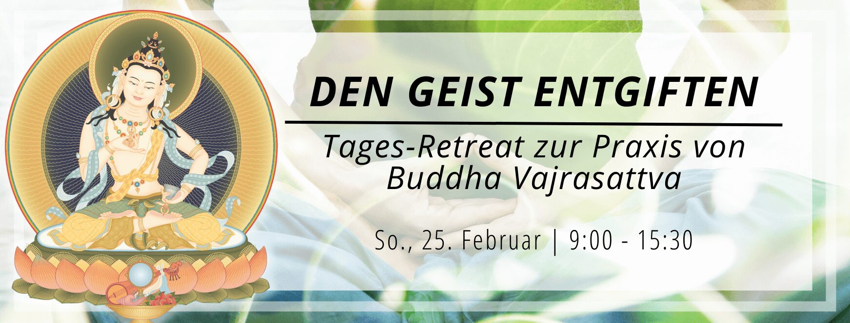 Geist entgiften - Buddha Vajrasattva