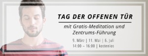 tag der offenen tür - Meditation