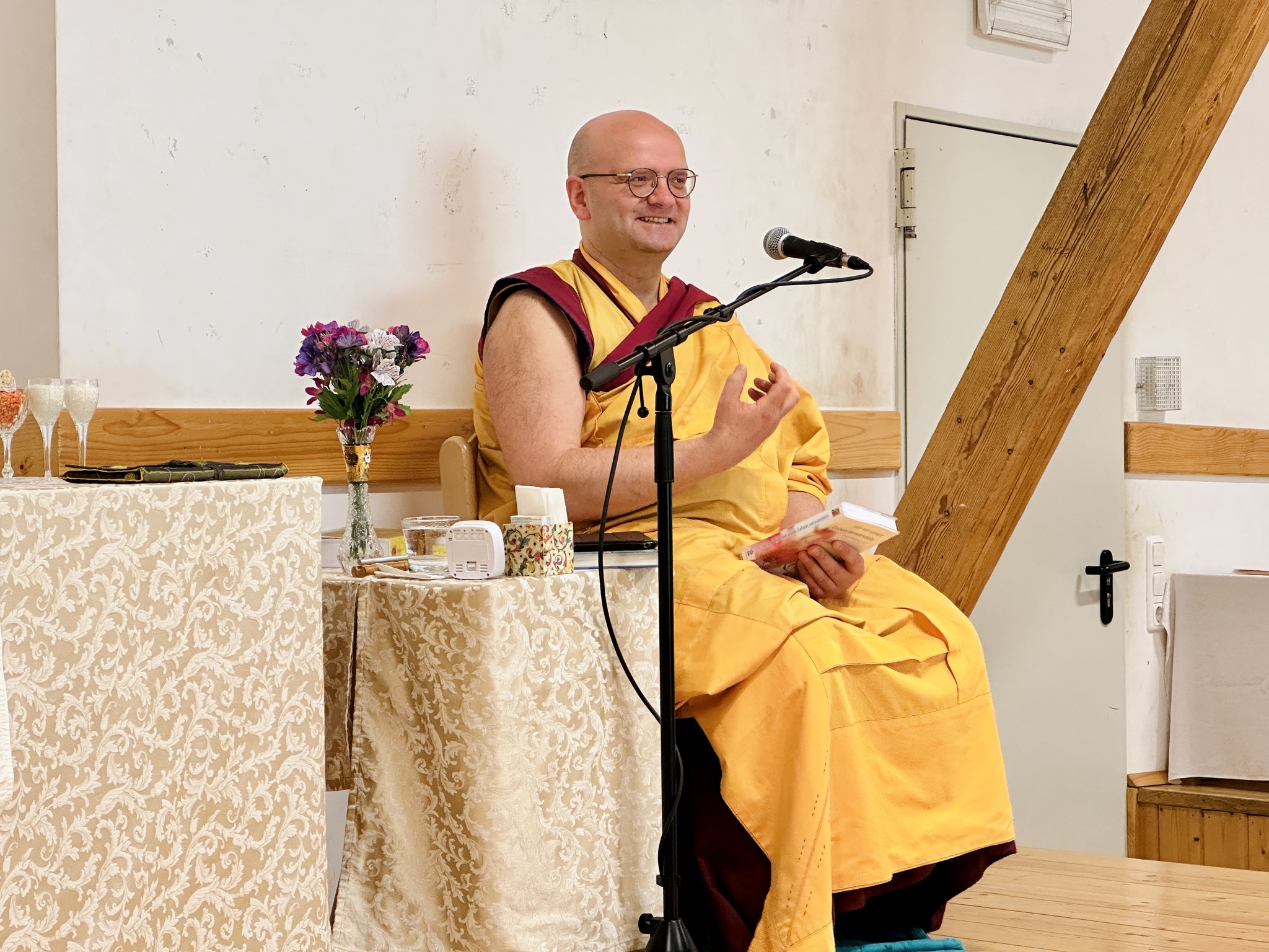 Mönch Gen Kelsang Palden