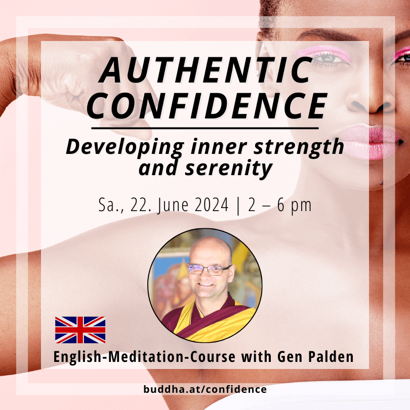 English Meditation Course - Authentic confidence