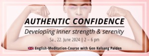 English Meditation Course - Authentic confidence