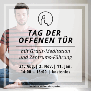 Tag der offenen Tür - Meditieren