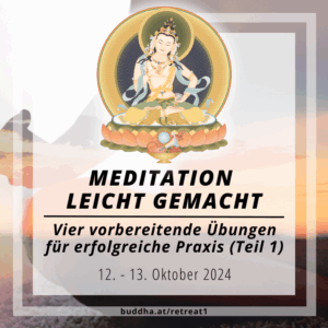 Meditation leicht gemacht - Vorbereitende Übungen