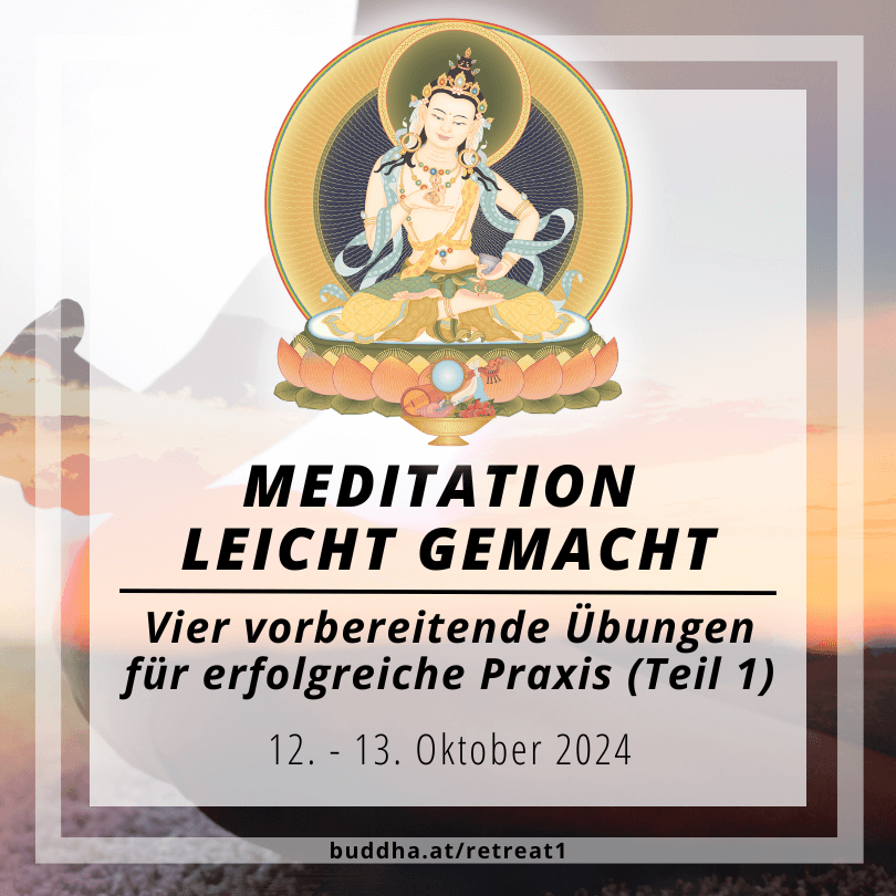 Meditation leicht gemacht - Vorbereitende Übungen
