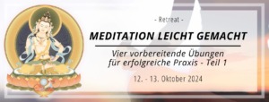 Meditation leicht gemacht - Vorbereitende Übungen