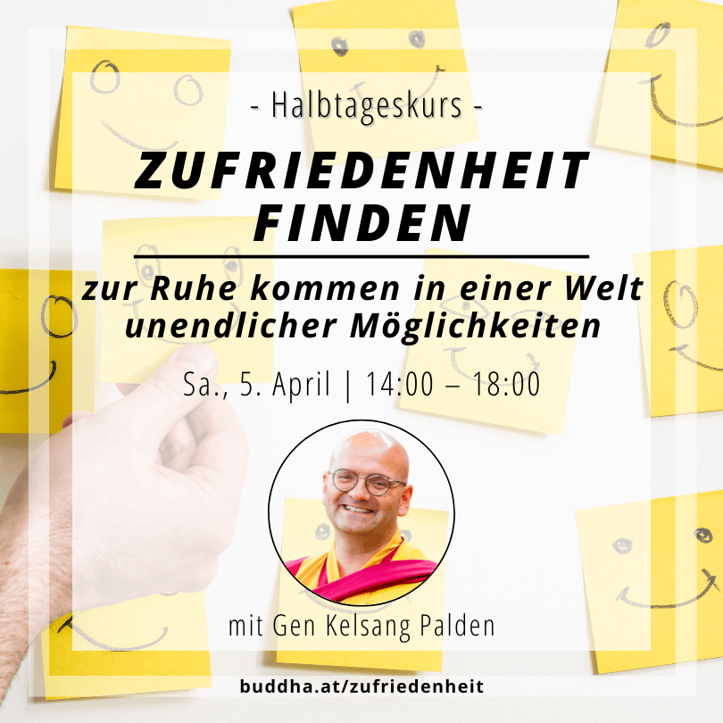 Zufriedenheit finden