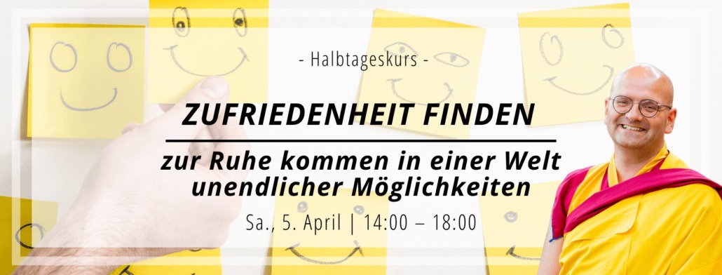 Zufriedenheit finden