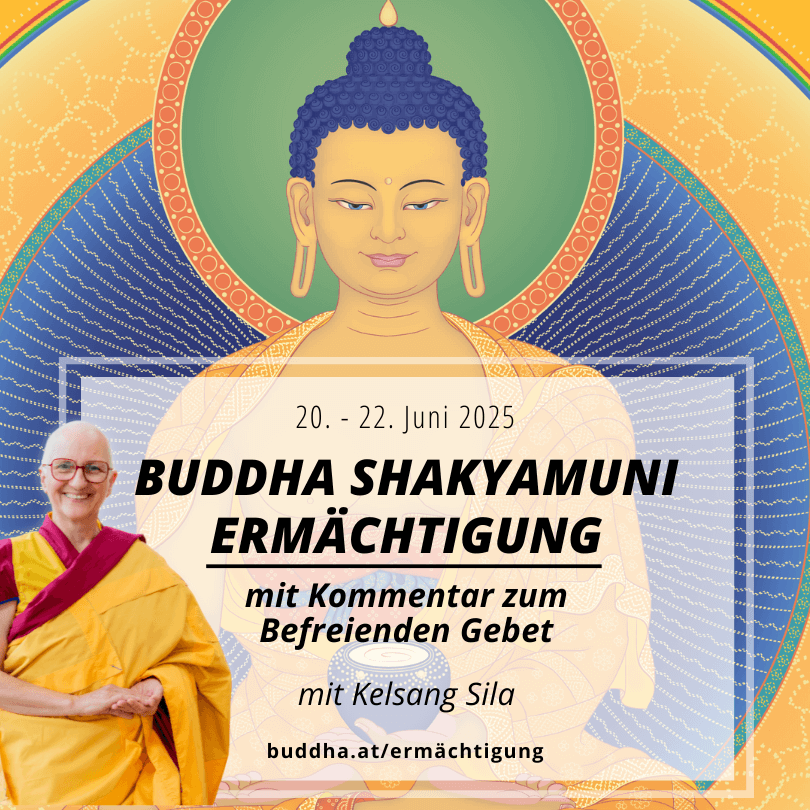 Buddha Shakyamuni Ermächtigung