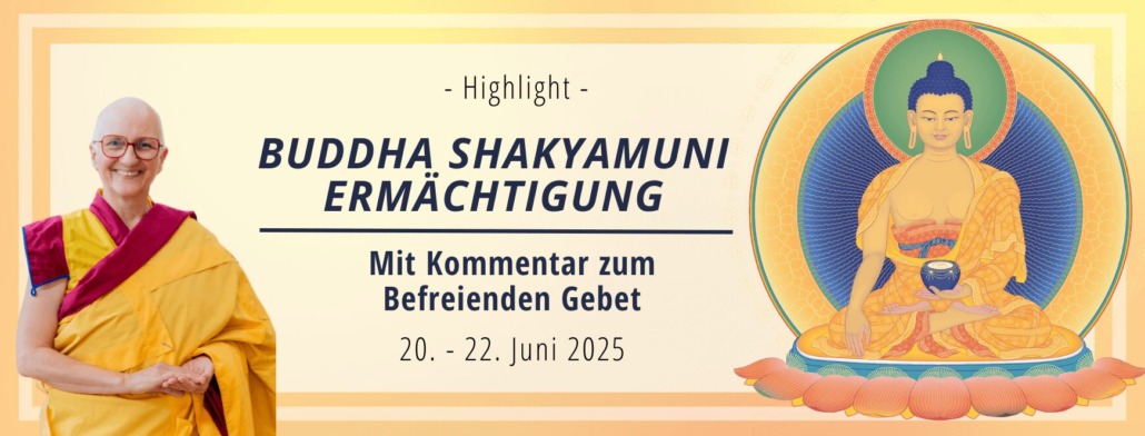 Buddha Shakyamuni Ermächtigung