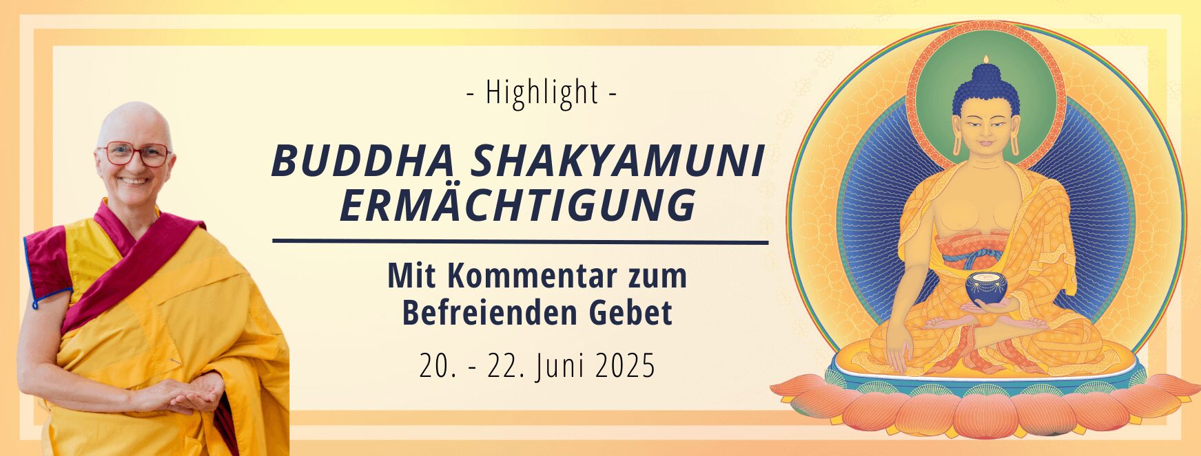 Buddha Shakyamuni Ermächtigung