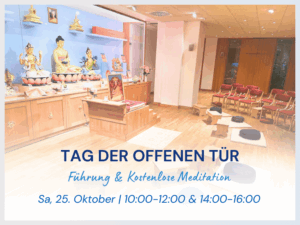 Tag der offenen Tür - Meditation