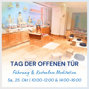 Tag der offenen Tür - Meditation