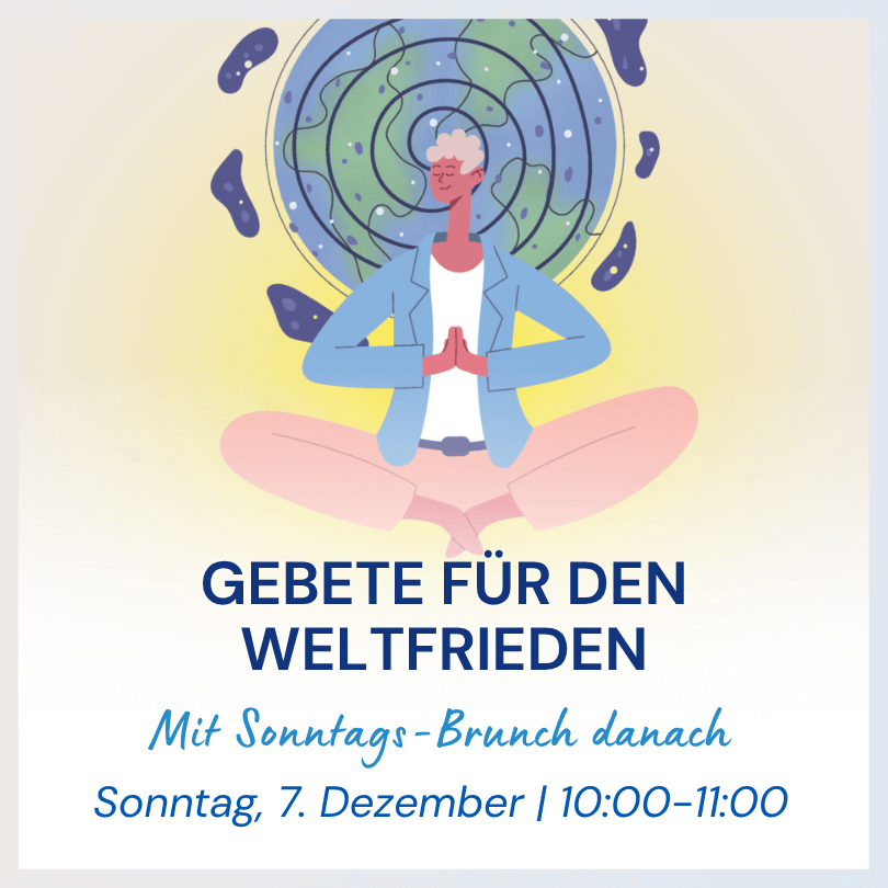 Gebete für den Weltfrieden mit Brunch