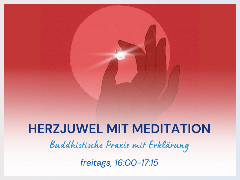 Herzjuwel mit Meditation