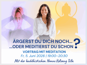 Ärger überwinden mit Meditation